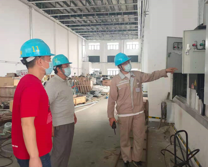 市气象局窗口赴宁亿泰科技开展防雷装置峻工验收 全面检查防雷设备安全